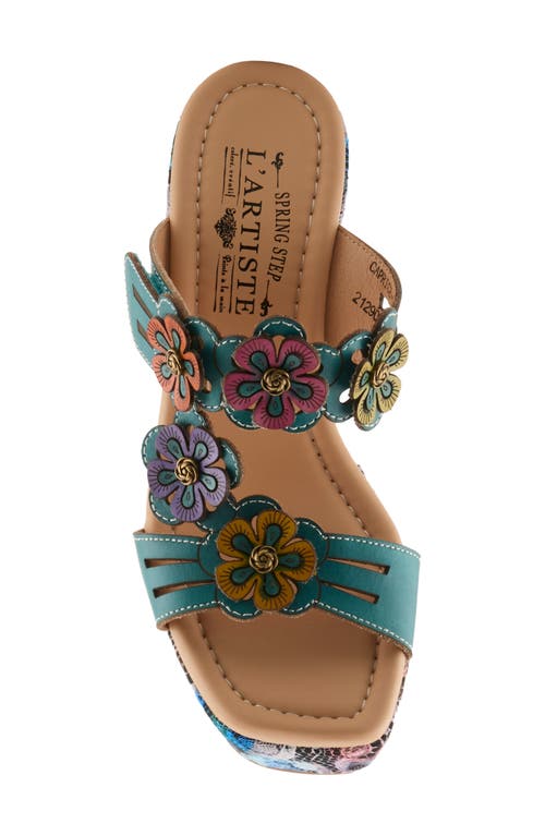 L'artiste By Spring Step Caprice Wedge Sandal