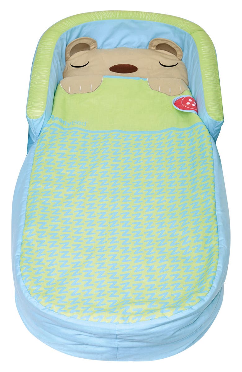 Diggin Bear Hug My First Ready Bed Inflatable Bed & Cover Set, Main, color, 
