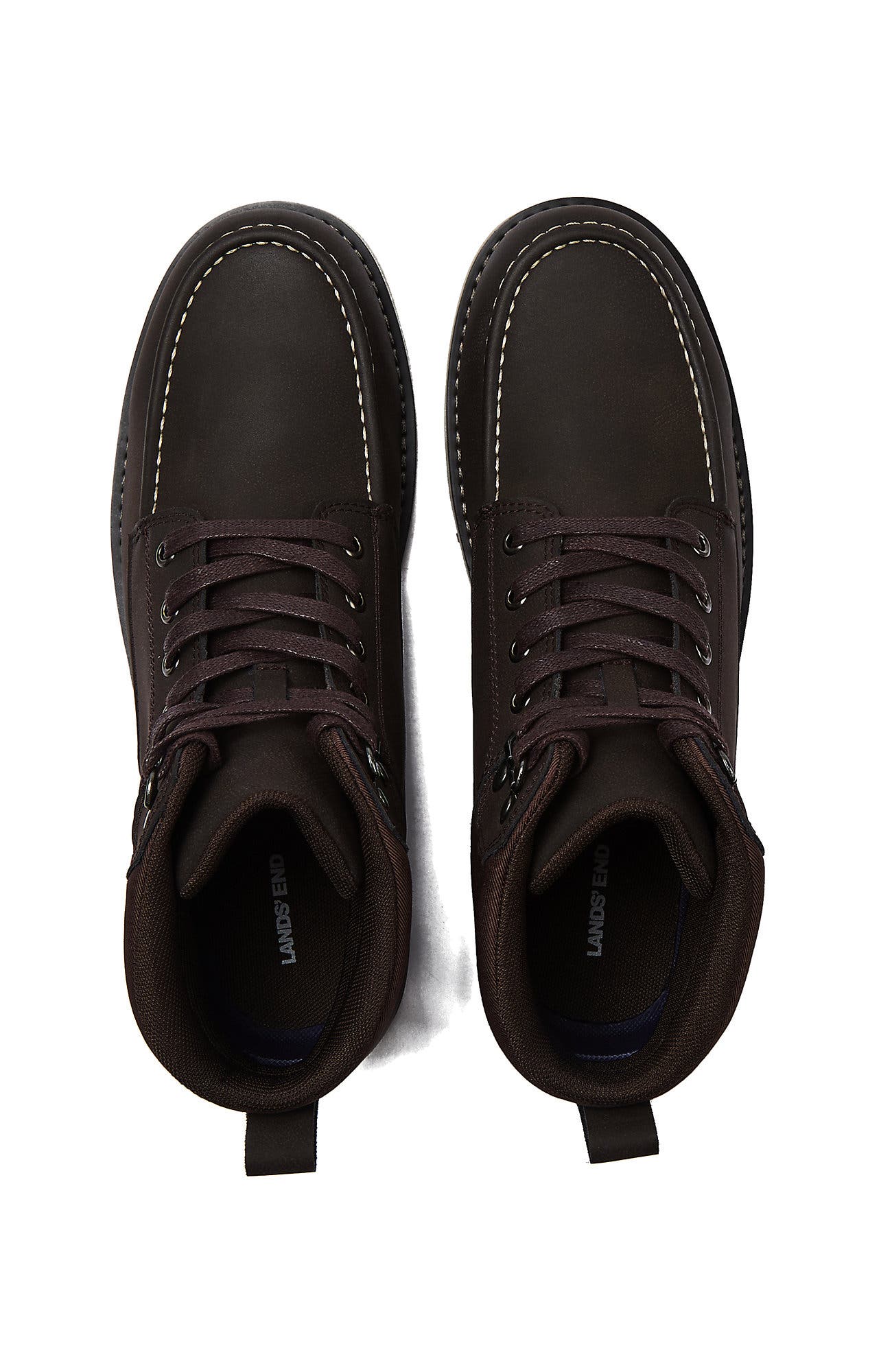 Casual Moc Toe Boots, Alternate, color, Espresso