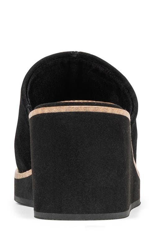Donald Pliner Wedge Mule In Black