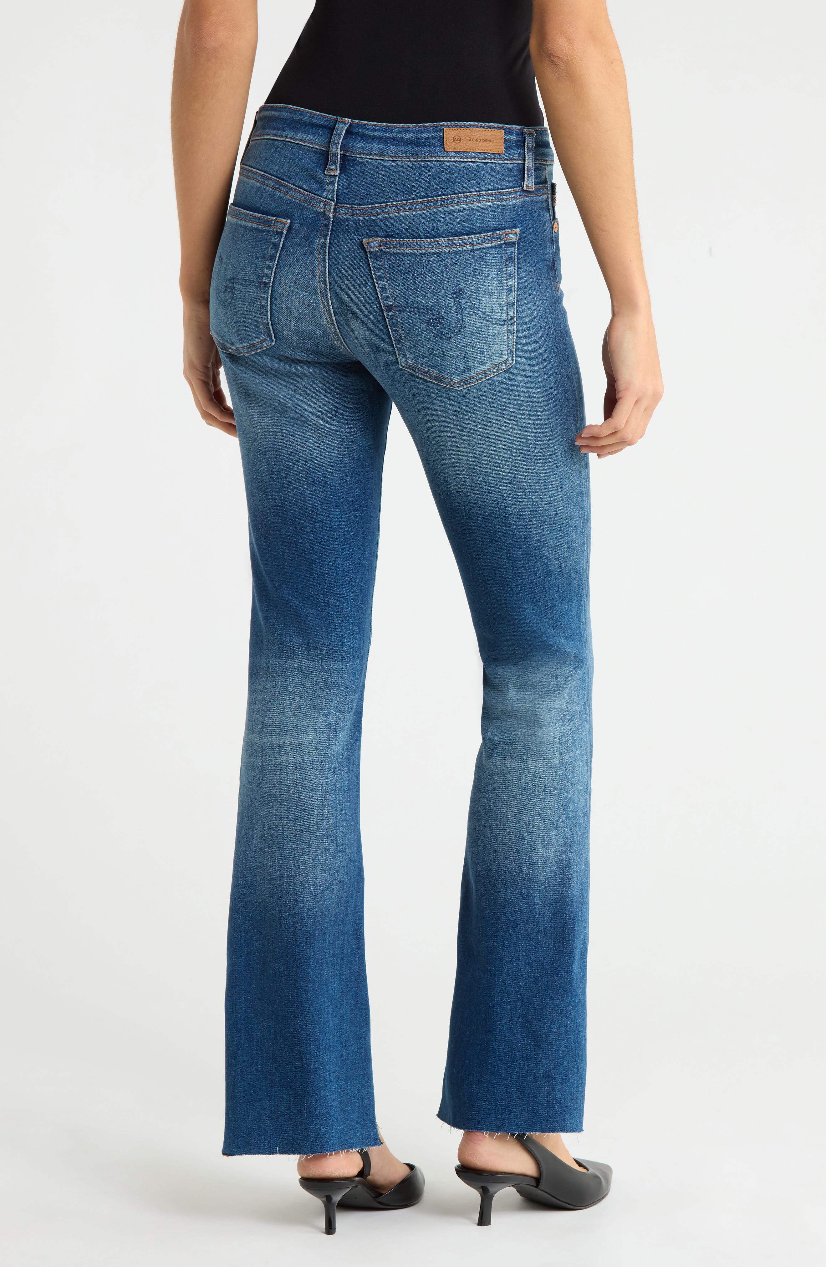 Angel Low Rise Step Hem Bootcut Jeans - image 2