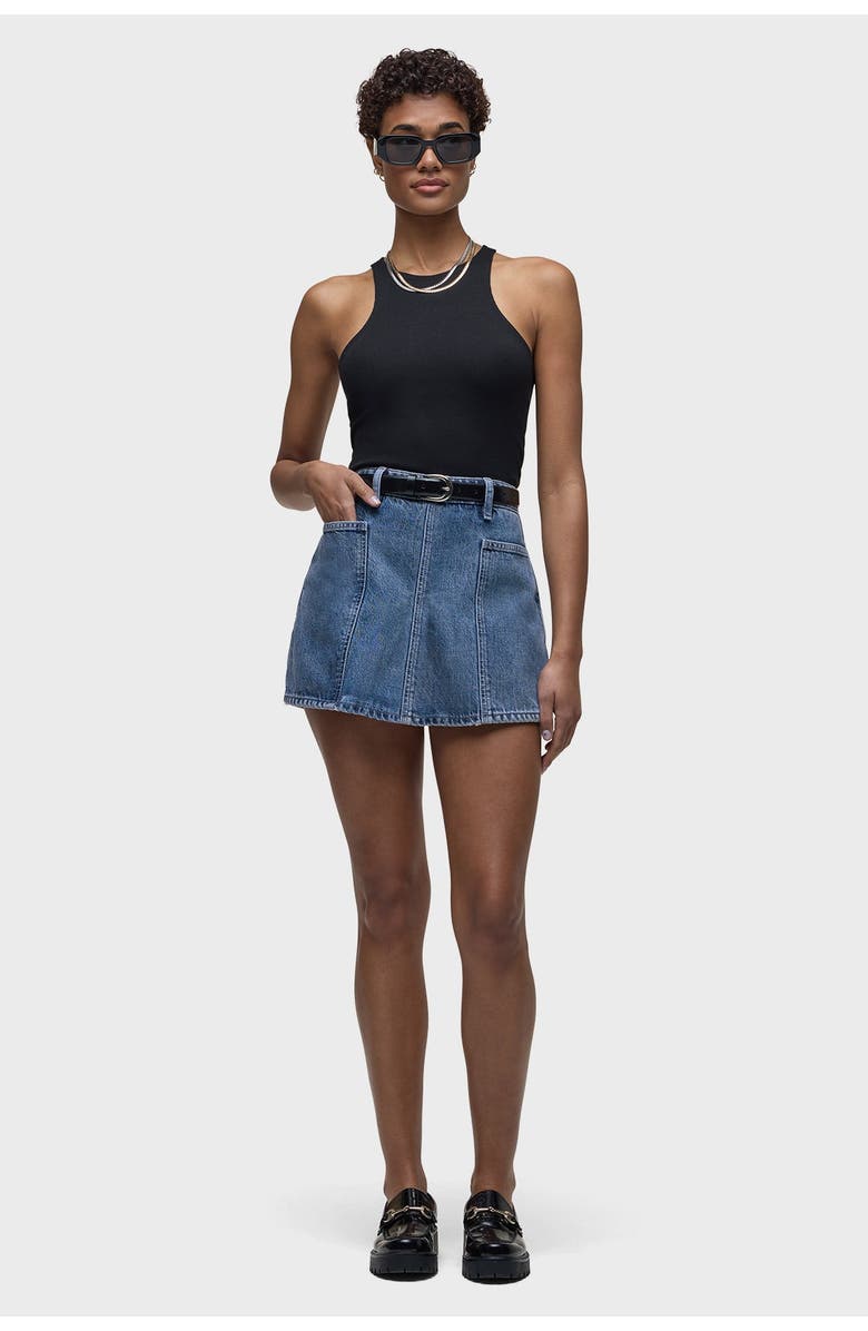 Hudson Jeans Patch Pocket Skort, Alternate, color, Saving My Love