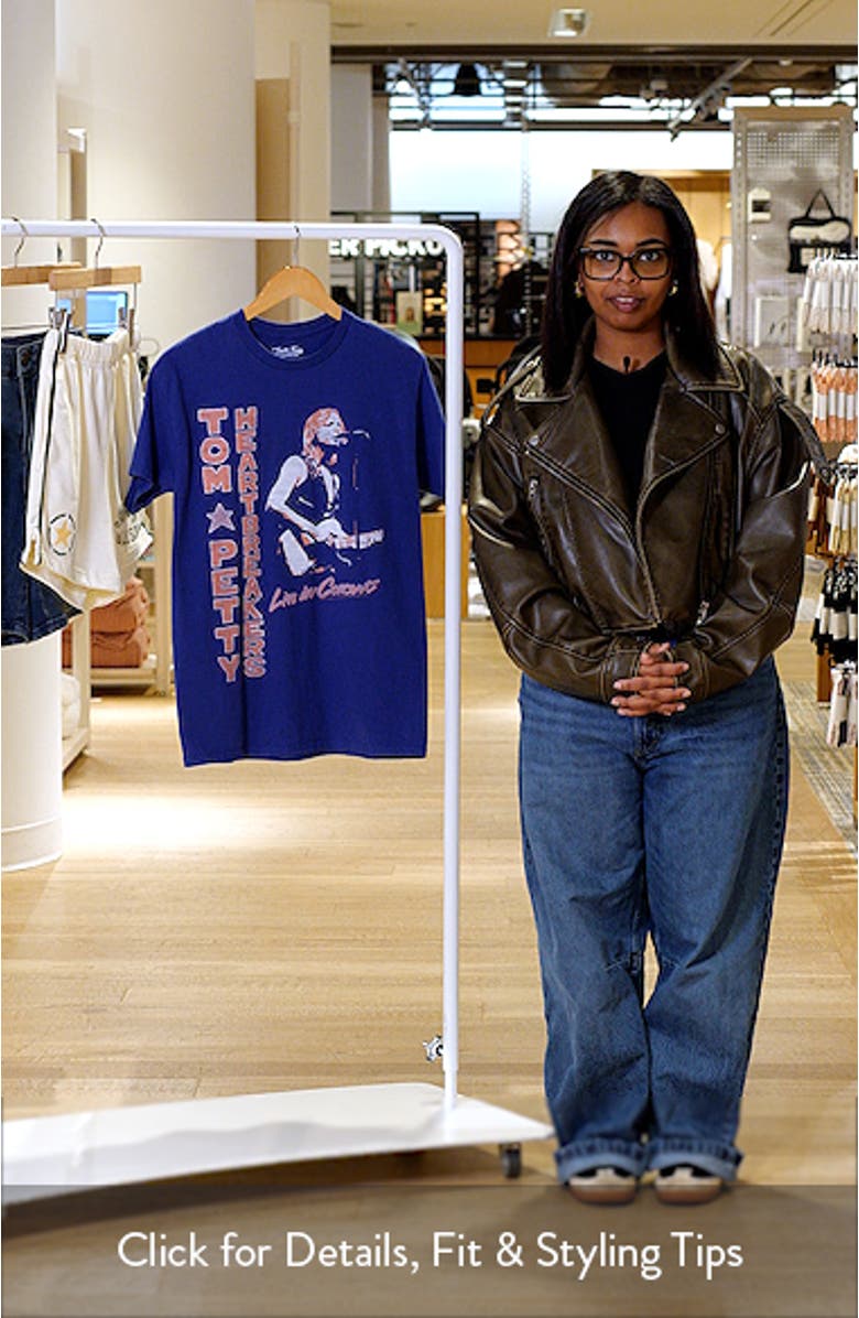 Tom Petty Live Cotton Graphic T-Shirt, sales video thumbnail