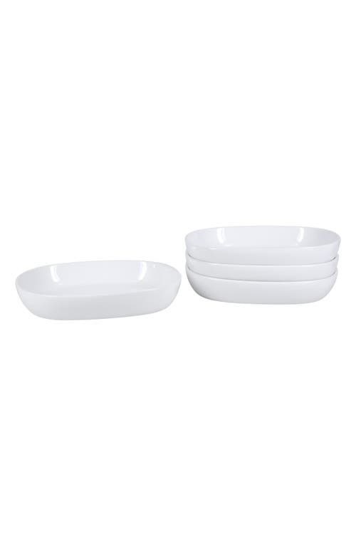 Bia Cordon Bleu Oslo Set Of 4 Oblong Baking Dishes In White