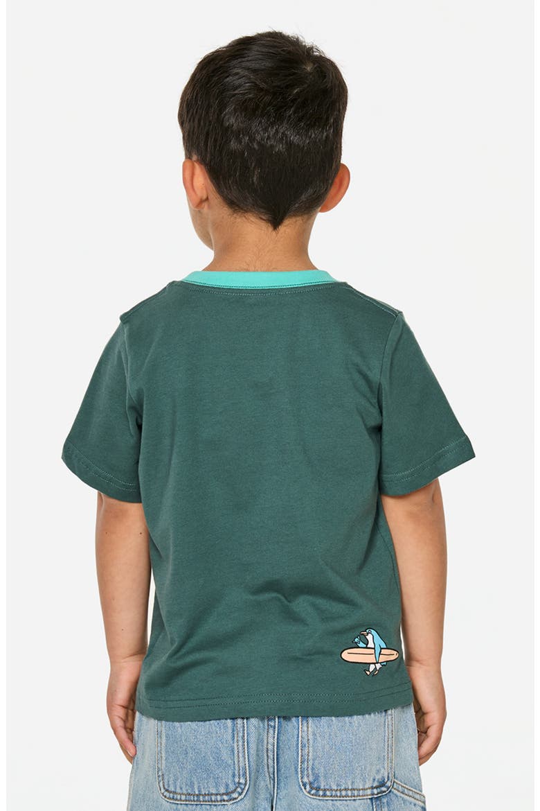 Kids' Paddle Out Graphic T-Shirt, Alternate, color, MUTED GREEN