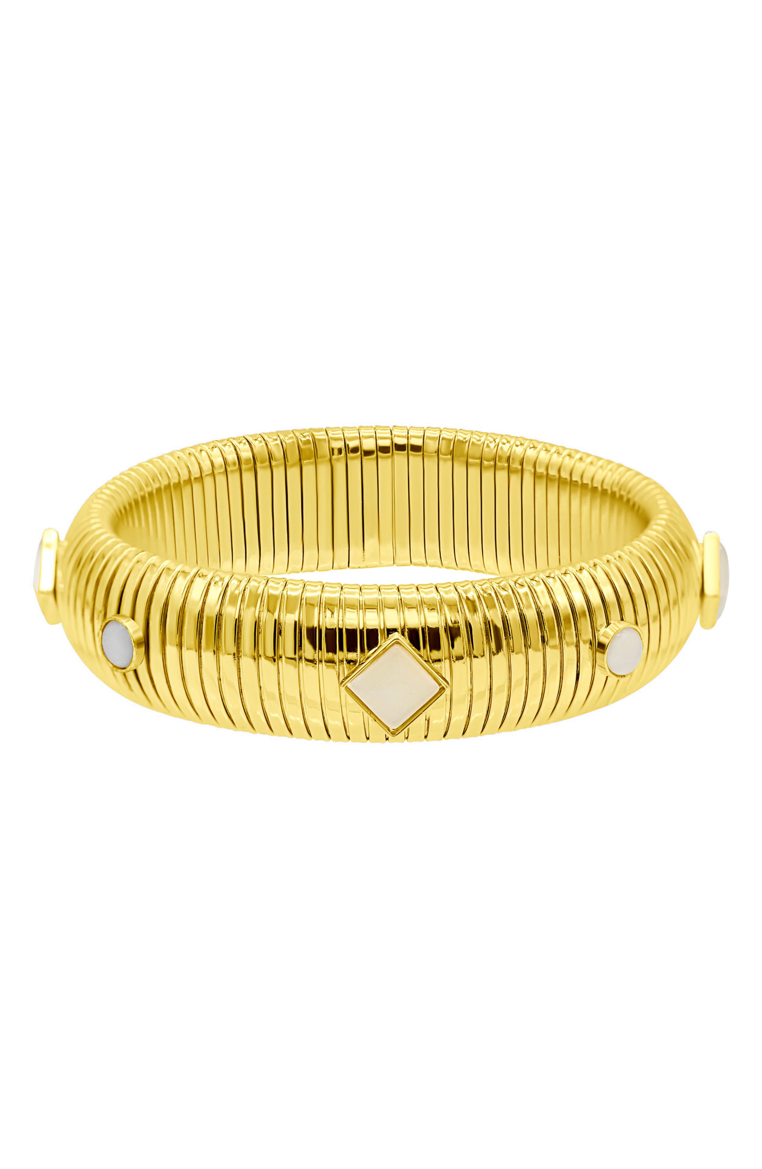 Adornia 14K Gold Plate Bangle