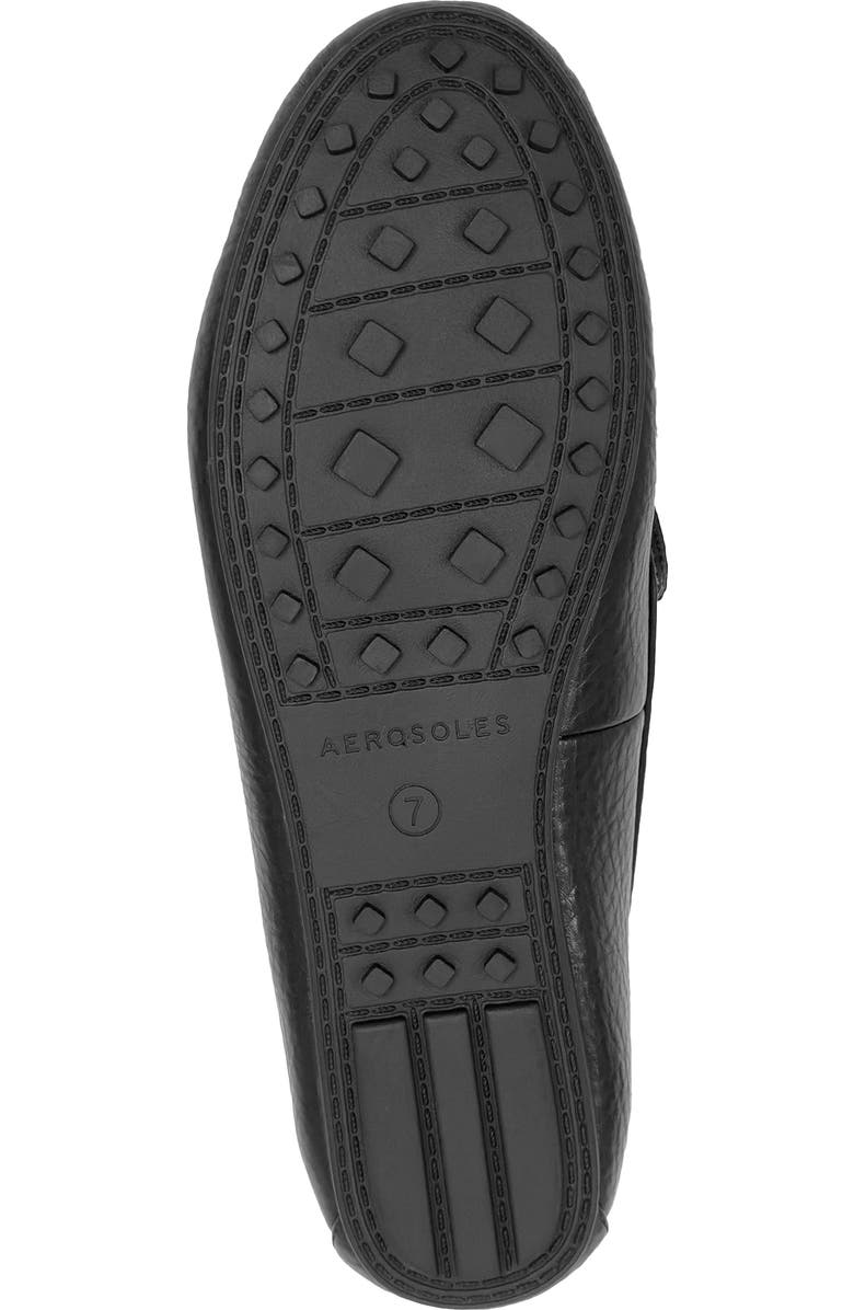 Aerosoles Drita Bit Loafer, Alternate, color, Black Faux Leather