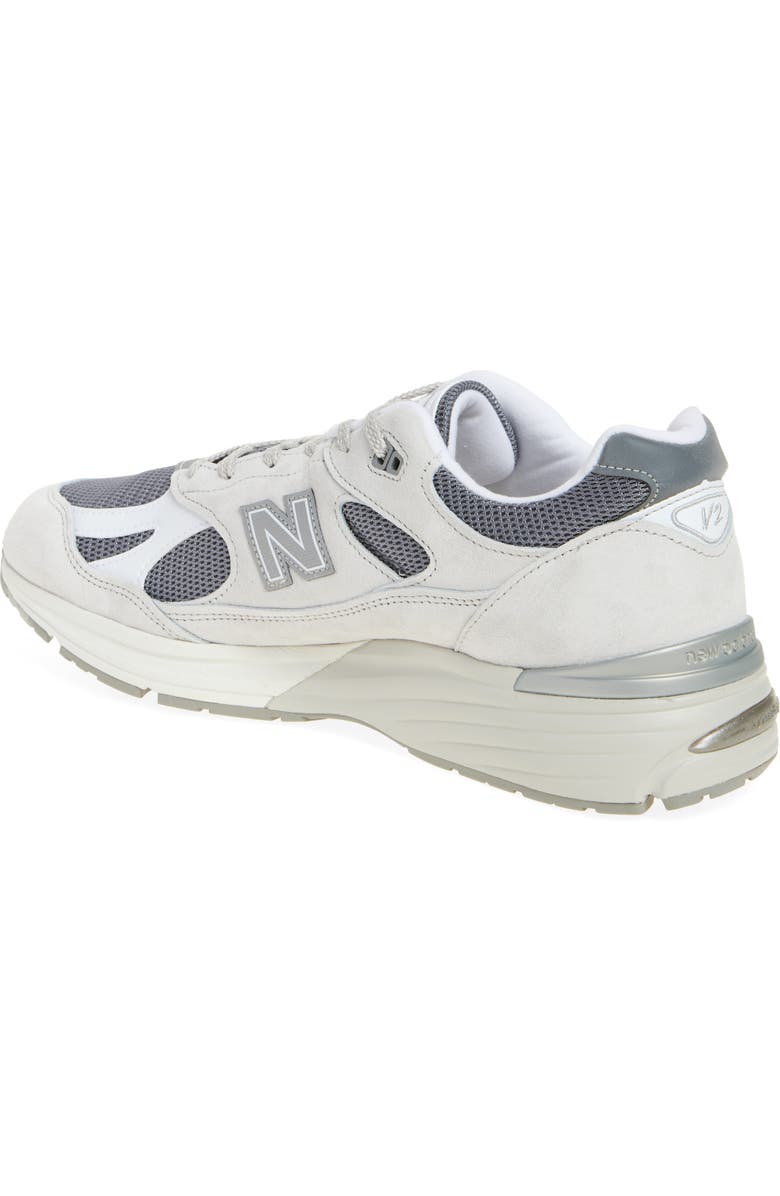 New Balance Gender Inclusive Made in UK 991 v2 Sneaker, Alternate, color, Nimbus Cloud/ Cool Grey