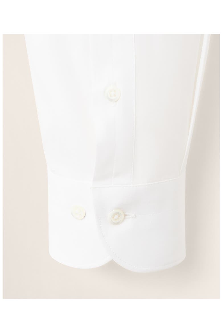 Slim Fit Cotton Button-Up Shirt, Alternate, color, WHITE