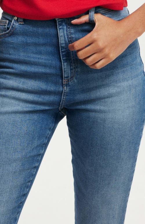Cotton On Curvy High Stretch Skinny Jean In Freshwater Blue
