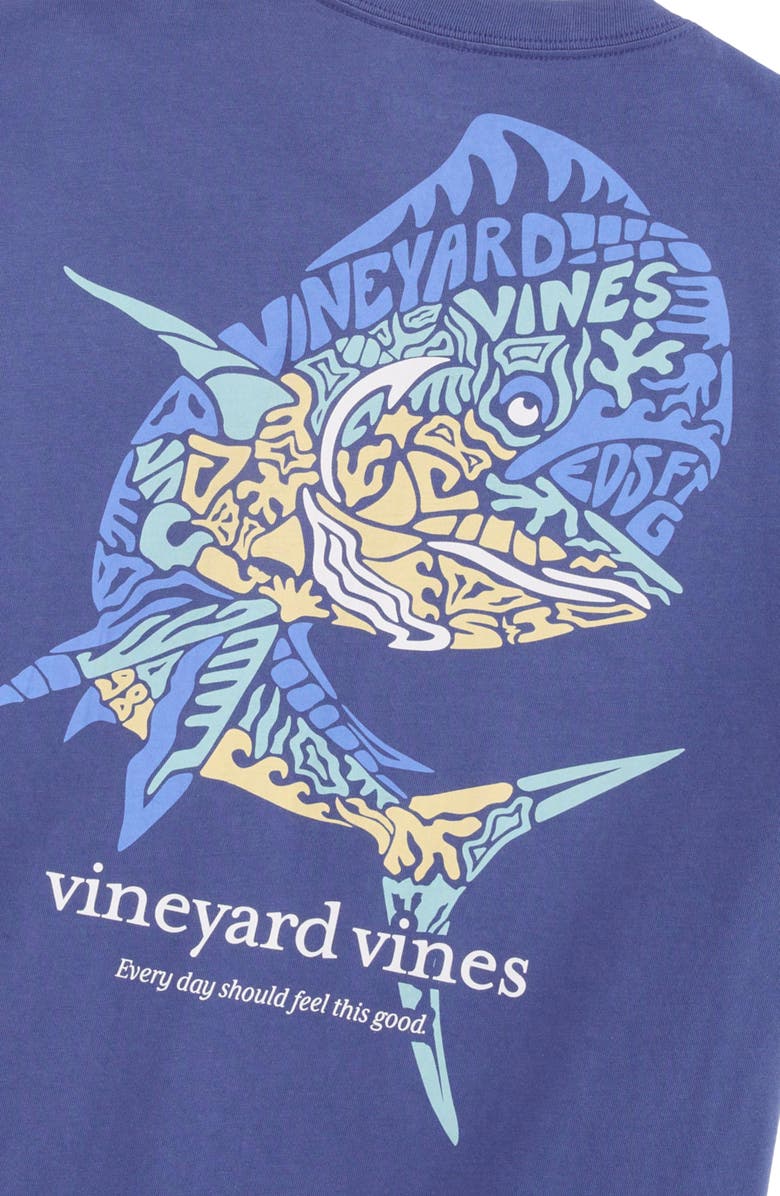 vineyard vines Mahi-Mahi Cotton Graphic T-Shirt, Alternate, color, 