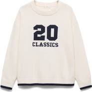 MANGO TEEN Classics Intarsia Knit Sweater