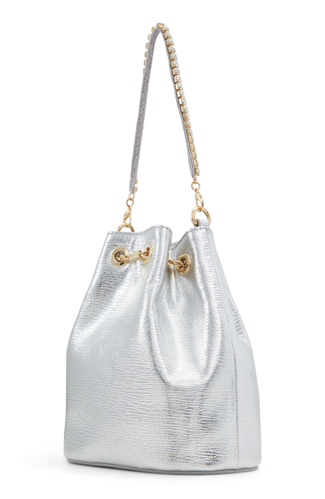 Ted Baker London Aurele Leather Bucket Bag, Alternate, color, 
