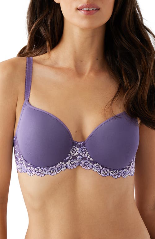 Wacoal Embrace Lace Contour Bra In Purple