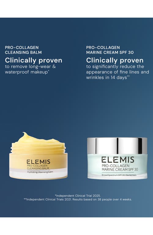 Elemis Pro-collagen North Stars Cleanse & Hydrate Duo $187 Value In Transparent