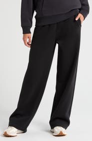 Zella Cloud Fleece Straight Leg Sweatpants