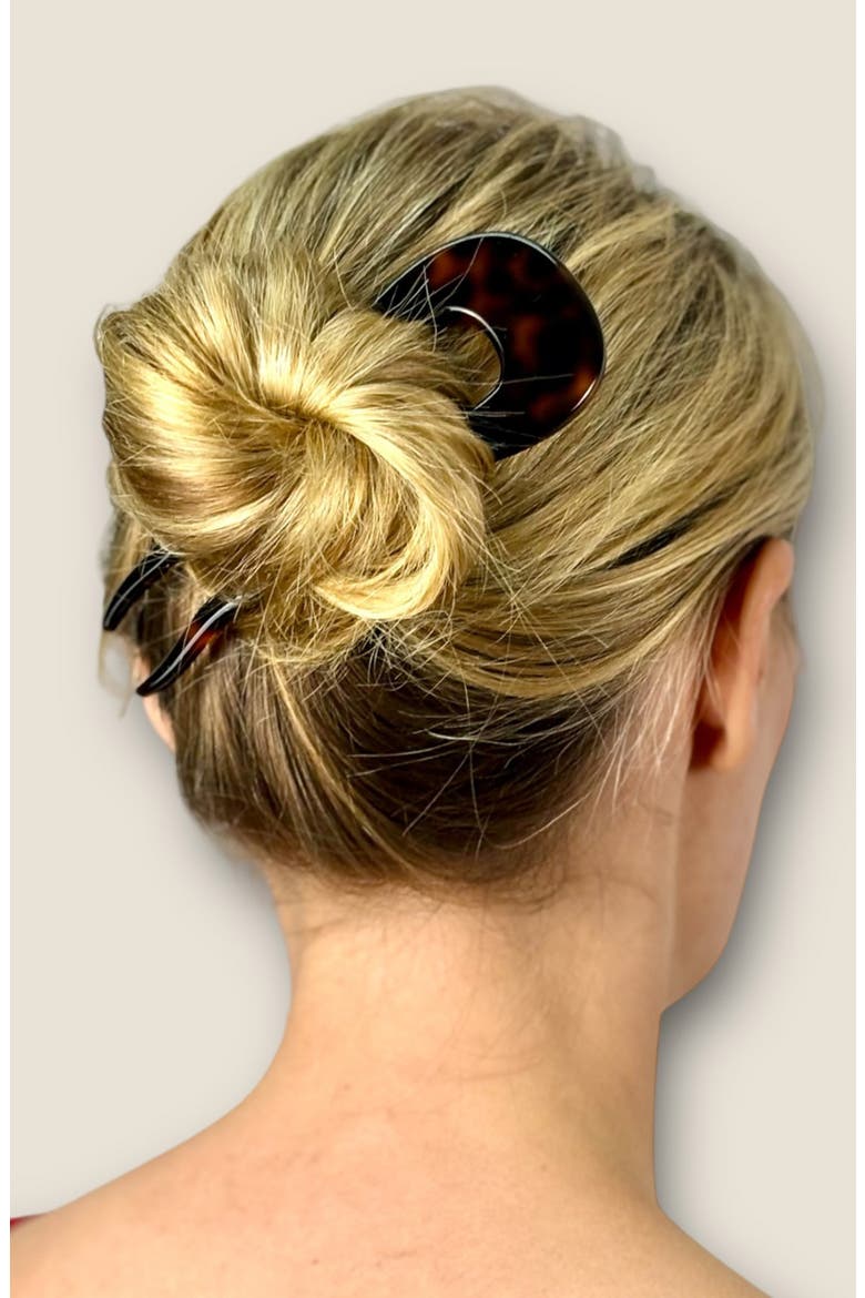 Jada Large Chignon Stick, Alternate, color, DARK TORTOISE