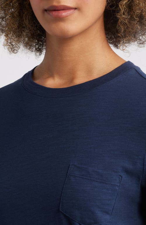 Caslonr Caslon(r) Cotton & Modal T-shirt In Navy Blazer