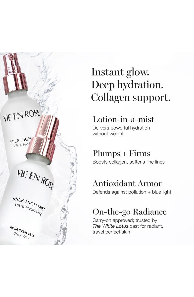 Vie en Rose Mile High Ultra-Hydrating Mist, Alternate, color, Clear