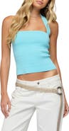 EDIKTED Esmerela Bandage Crop Halter Top