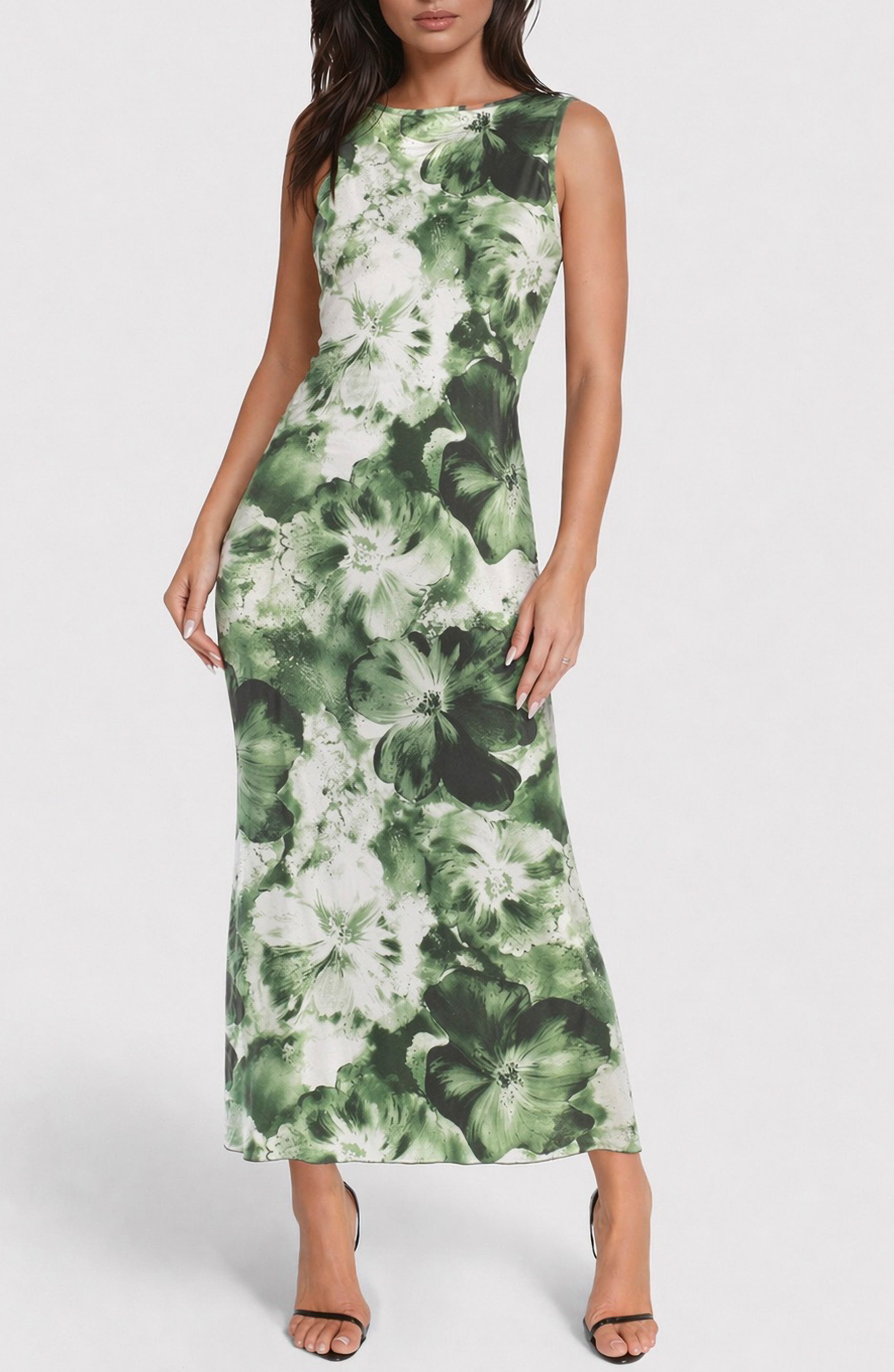 Sleeveless Maxi Dress - image 3