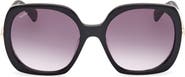 Max Mara Malibu 58mm Gradient Butterfly Sunglasses