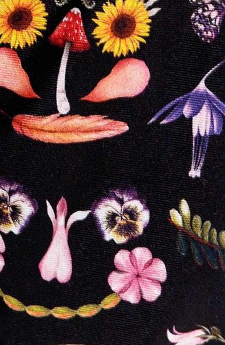 Agua Bendita Alegra Mbara Side Tie Bikini Bottoms, Alternate, color, Black