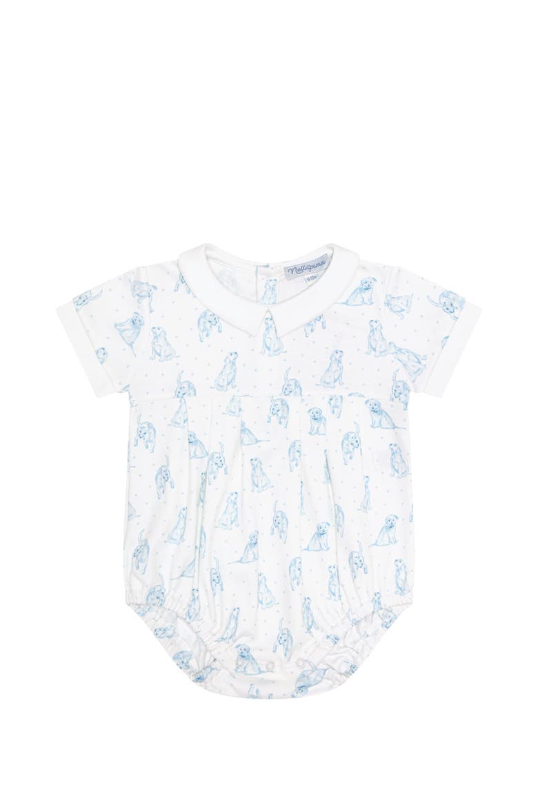 Blue Puppy Love Print Bubble - Baby, Main, color, Blue