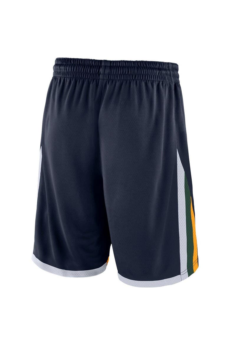 Men's Nike Navy 2019/20 Utah Jazz Icon Edition Swingman Shorts, Alternate, color, Navy