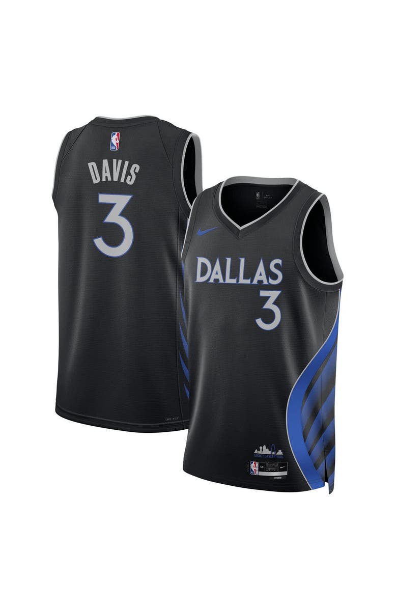 Nike Unisex Nike Anthony Davis Black Dallas Mavericks 2025/26 Swingman Jersey - City Edition, Main, color, Black