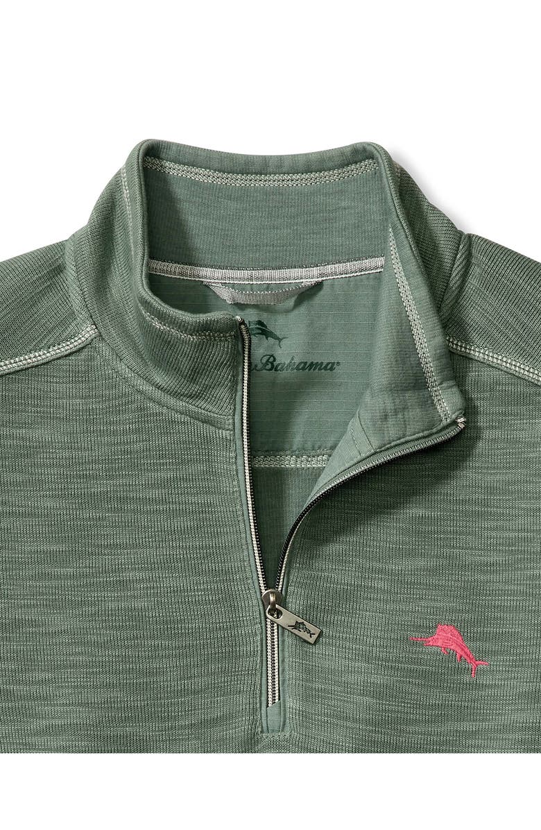 Tommy Bahama Tobago Bay Half Zip Pullover, Alternate, color, Trout