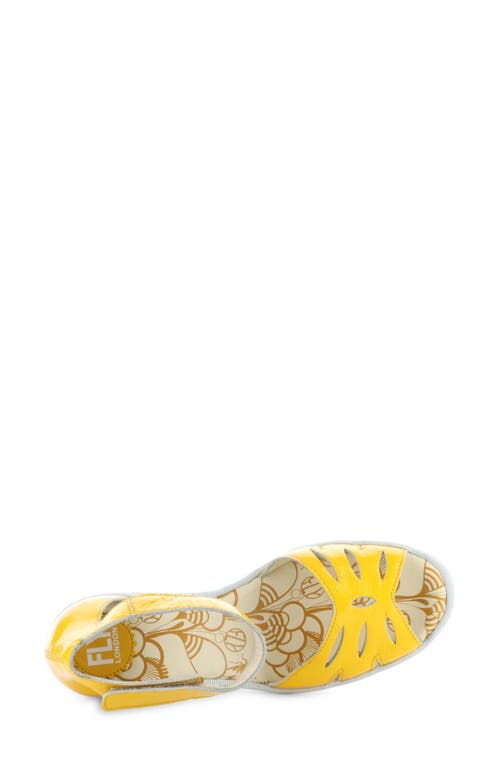 FLY LONDON FLY LONDON YELU PLATFORM WEDGE SANDAL