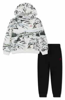 Kids' Brooklyn Fleece Holiday Hoodie & Joggers Set
