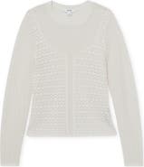 Reiss Bella Pointelle Sweater