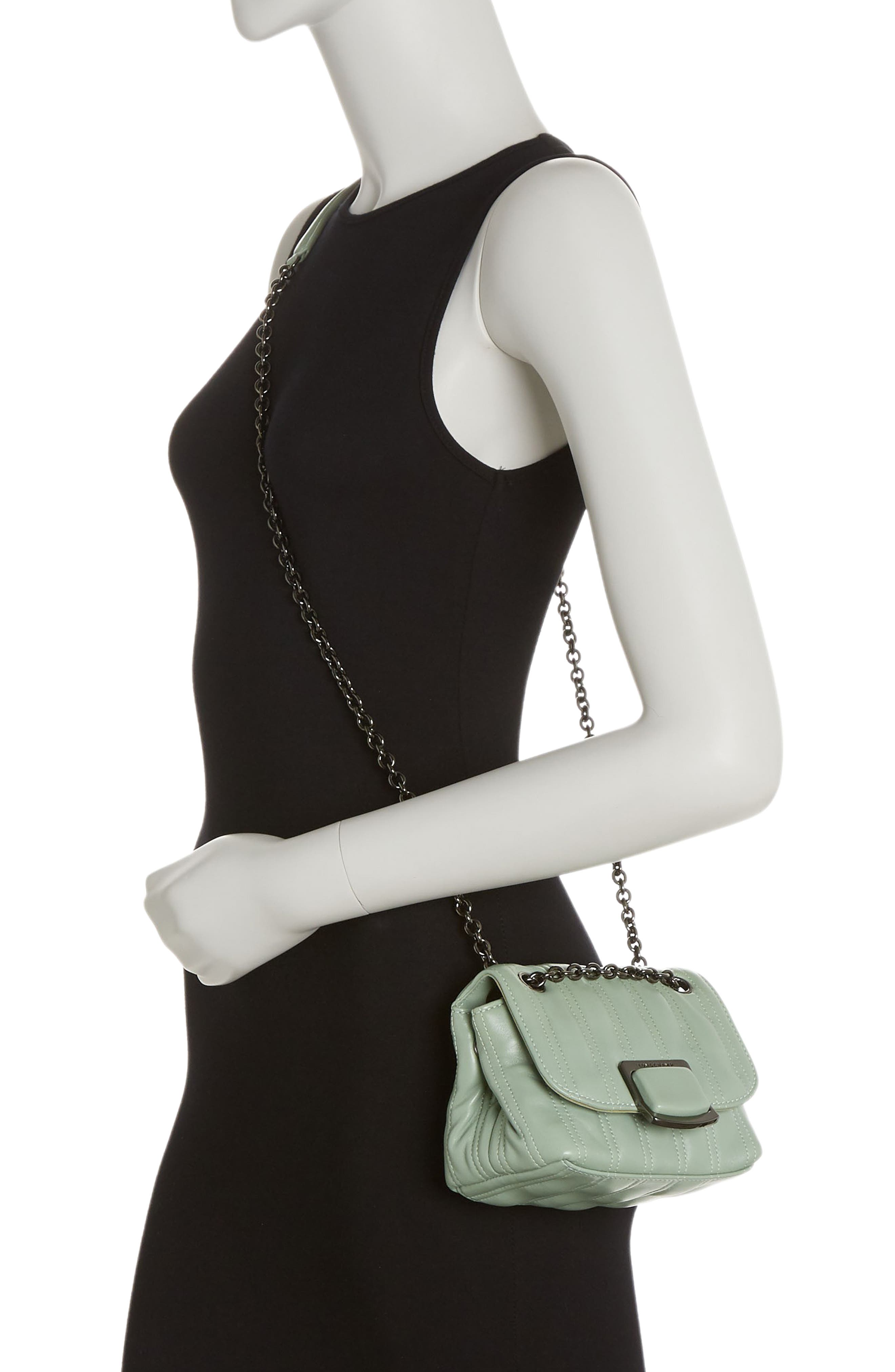 Longchamp Brio Leather XS Shield Crossbody Bag, Alternate, color, 