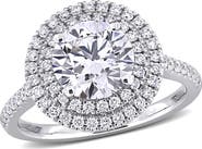 Julianna B. 2-1/2 CTW Lab-Grown Diamond Halo Ring 14k