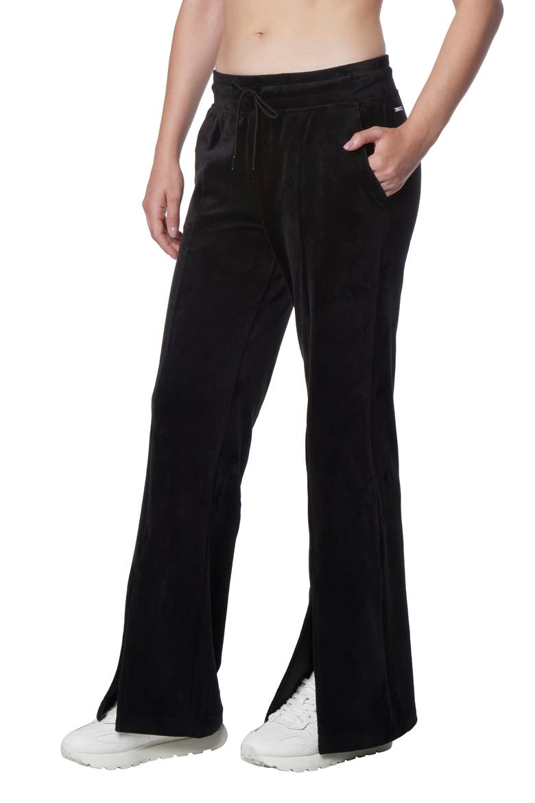 Long Vented Pants, Alternate, color, BLACK