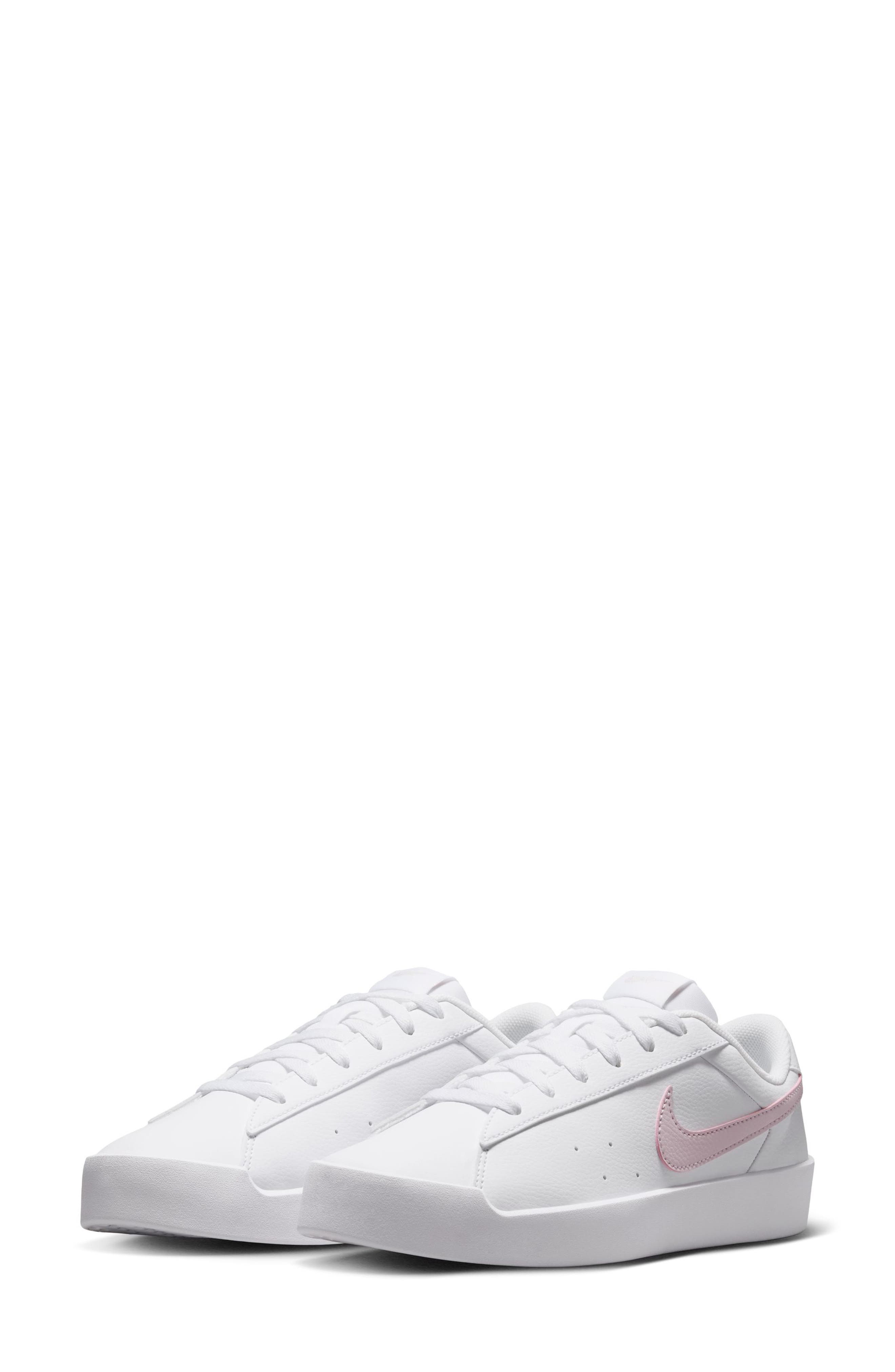 Court Heritage Sneaker, Main, color, WHITE/ BLEACHED LILAC-WHITE