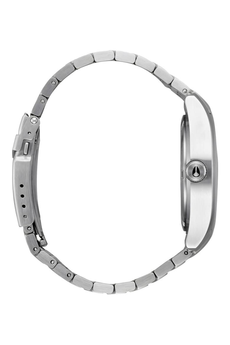 Echo Solar Automatic Bracelet Watch, 38mm, Alternate, color, SILVER / CLOUD DANCER