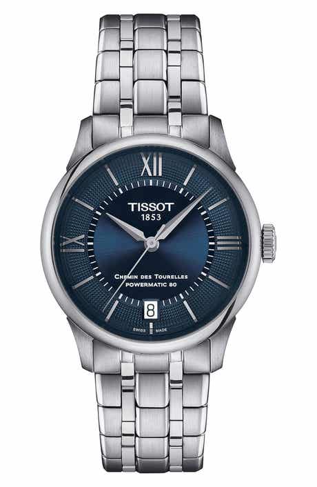 Chemin des Tourelles Powermatic 80 Bracelet Watch, 34mm