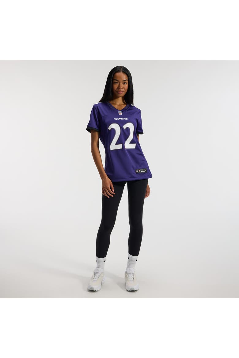 Women's Nike Derrick Henry Purple Baltimore Ravens Team Game Jersey, Alternate, color, Purple