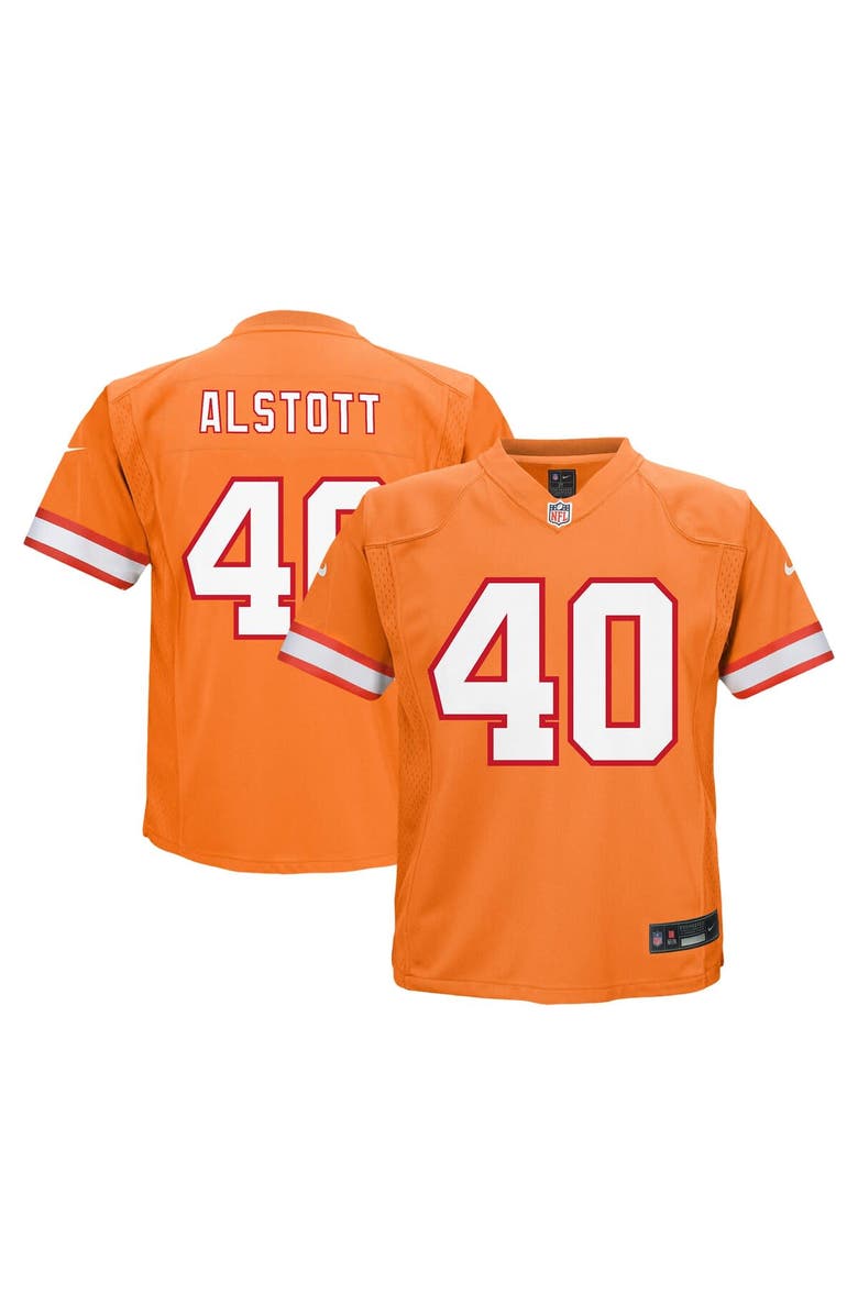 Nike Infant Nike Mike Alstott Orange Tampa Bay Buccaneers Retired Player Game Jersey, Main, color, Orange