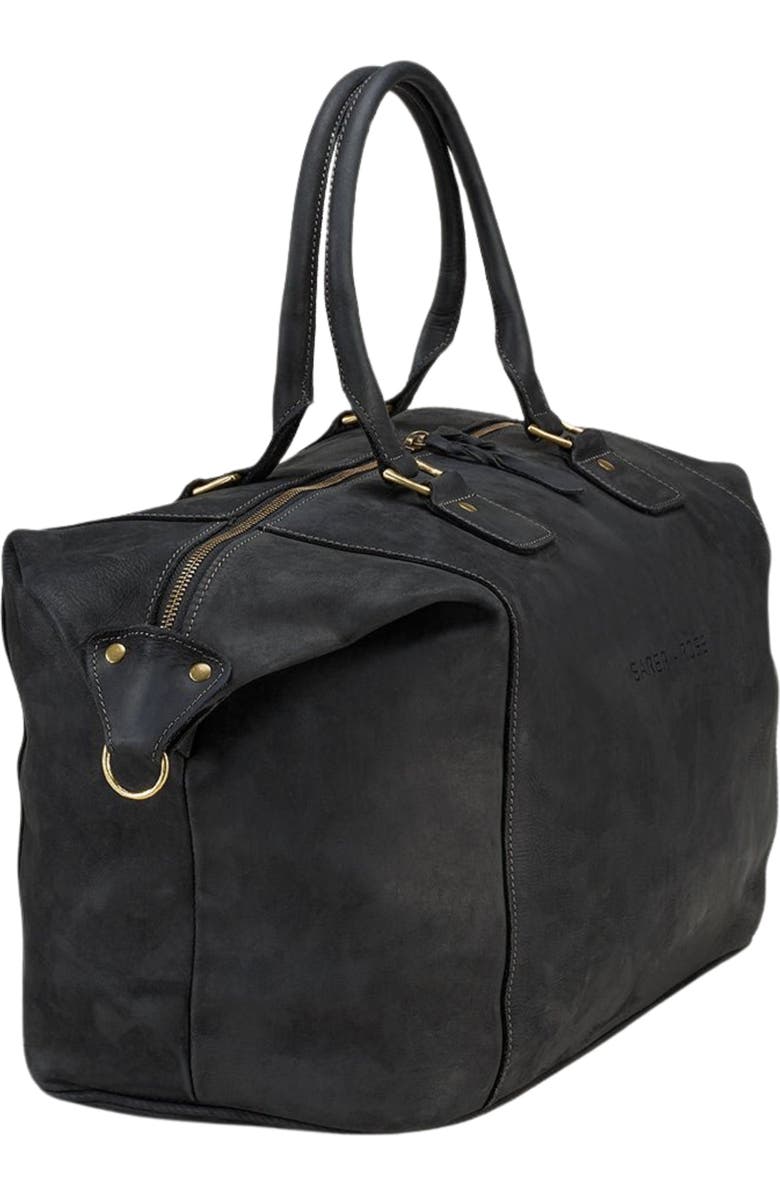 Sarep + Rose The Oakley Travel Weekend Bag, Alternate, color, Black Nubuck