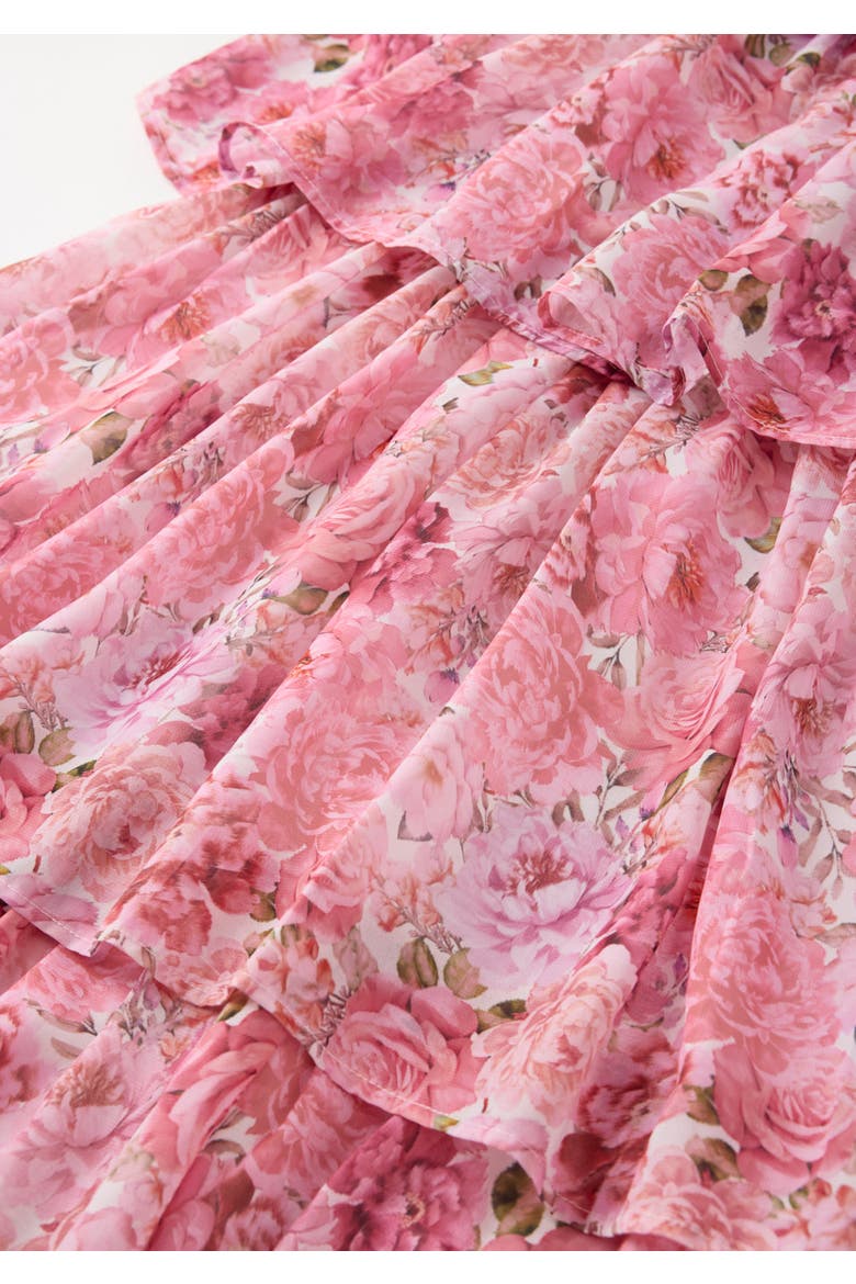 Julietta Frill Maxi Dress, Alternate, color, Floral