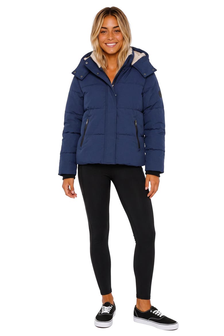 Adrian Water Resistant Puffer Jacket, Alternate, color, DBU
