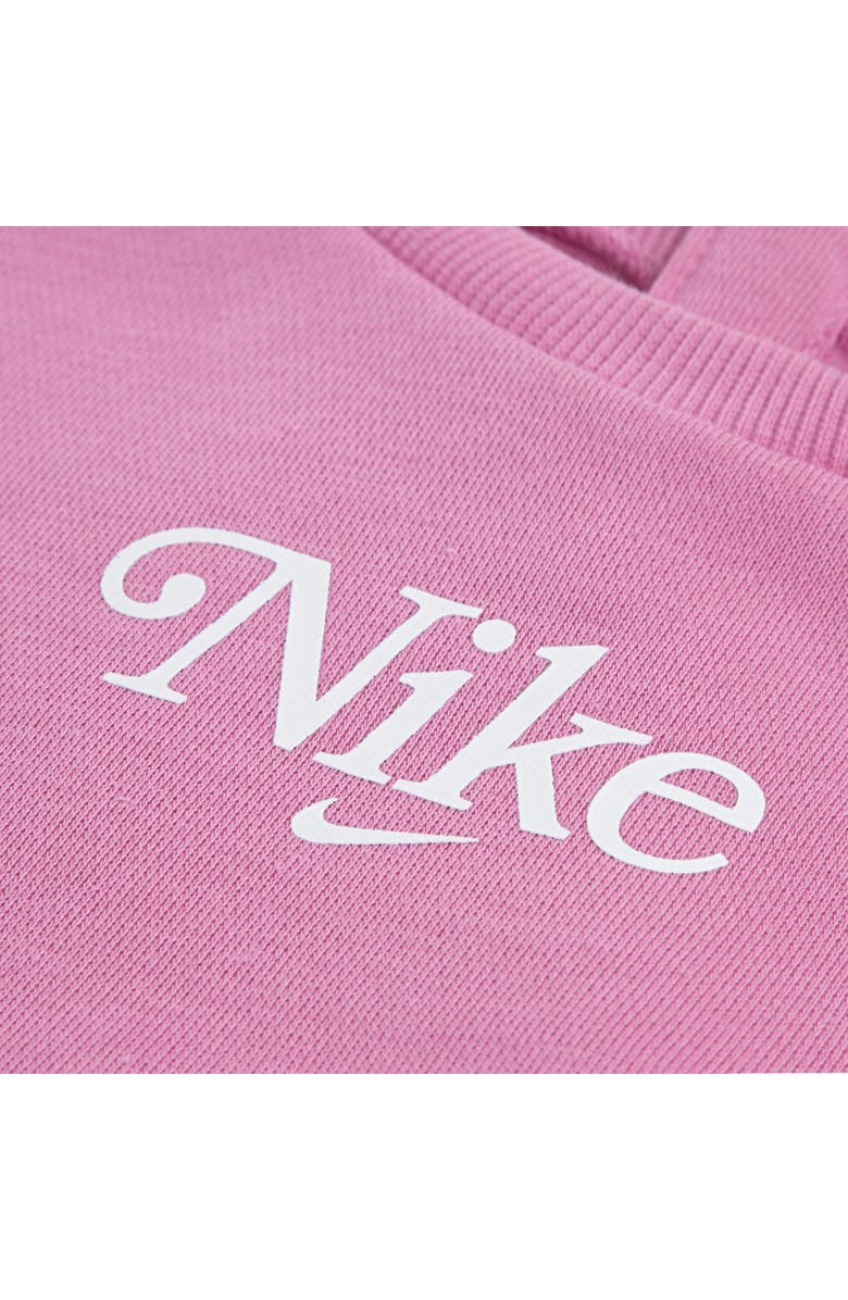 Nike Crewneck Sweatshirt & Flared Leggings Set, Alternate, color, Magic Flamingo