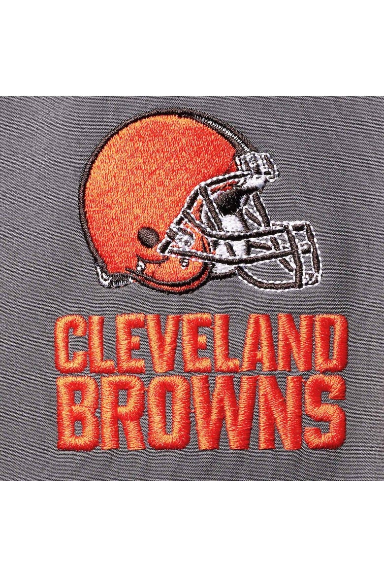 Men's Dunbrooke Gray Cleveland Browns Big & Tall Sonoma Softshell Full-Zip Jacket, Alternate, color, Gray