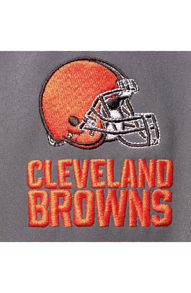 DUNBROOKE Men's Dunbrooke Gray Cleveland Browns Big & Tall Sonoma Softshell Full-Zip Jacket, Alternate, color, Gray