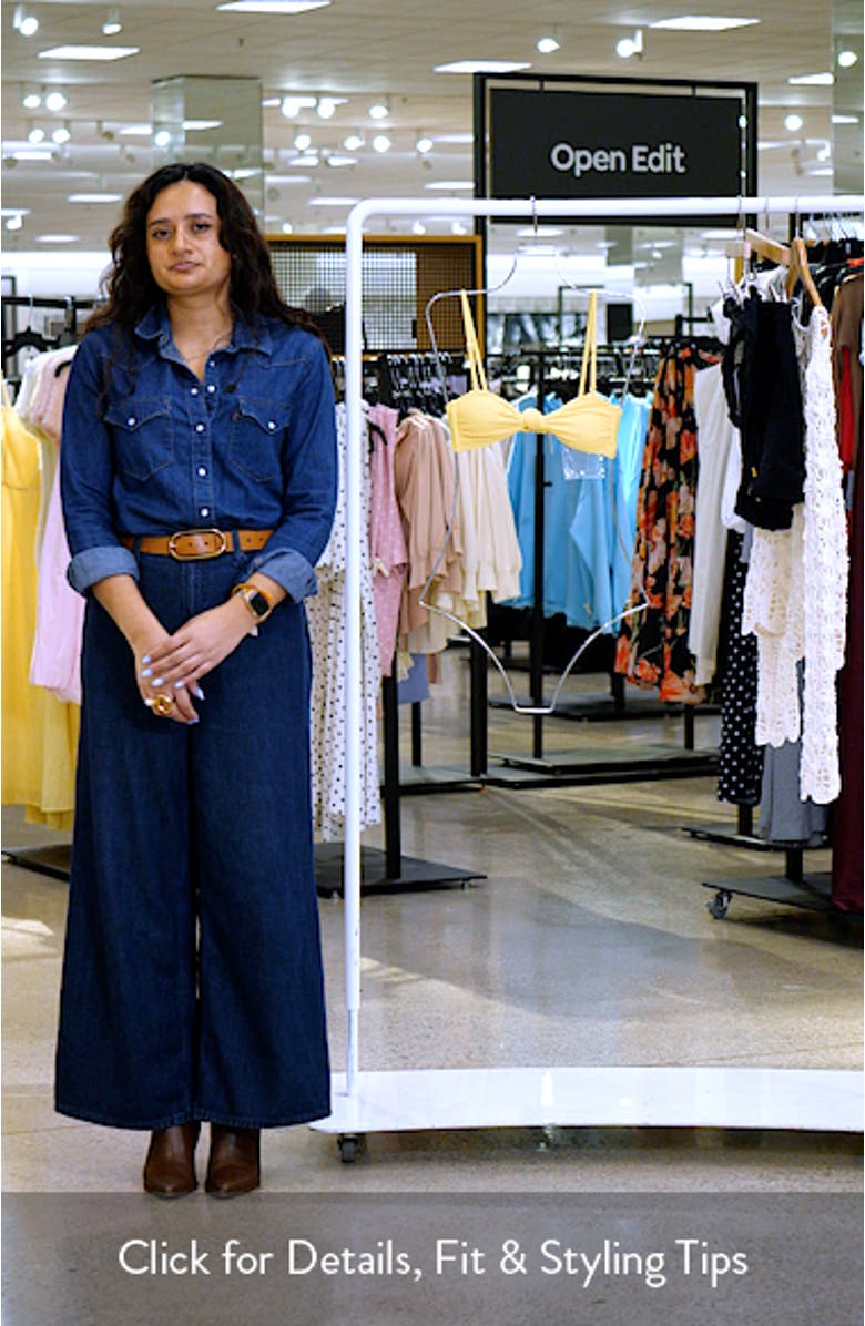 Tanlines Lola Knotted Bandeau Bikini Top, sales video thumbnail