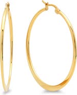 STEELTIME Slim Hoop Earrings